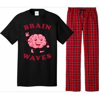 Brain Waves Funny Science Biology Pajama Set