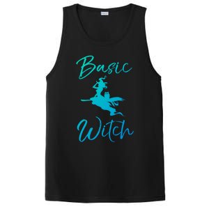 Basic Witch Funny Halloween Party Costume Funny Gift PosiCharge Competitor Tank