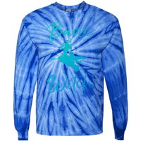 Basic Witch Funny Halloween Party Costume Funny Gift Tie-Dye Long Sleeve Shirt