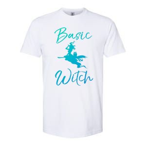 Basic Witch Funny Halloween Party Costume Funny Gift Softstyle CVC T-Shirt