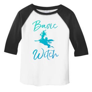 Basic Witch Funny Halloween Party Costume Funny Gift Toddler Fine Jersey T-Shirt