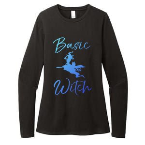 Basic Witch Funny Halloween Party Costume Funny Gift Womens CVC Long Sleeve Shirt