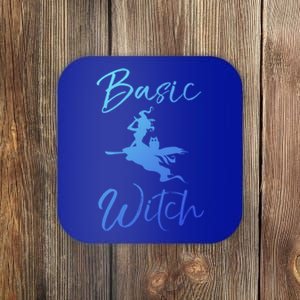 Basic Witch Funny Halloween Party Costume Funny Gift Coaster