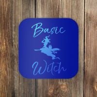 Basic Witch Funny Halloween Party Costume Funny Gift Coaster