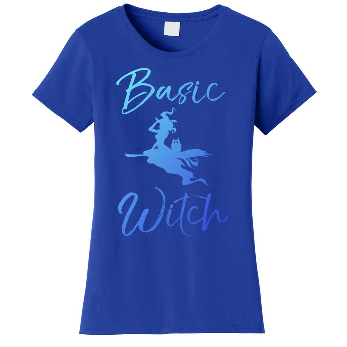 Basic Witch Funny Halloween Party Costume Funny Gift Women's T-Shirt