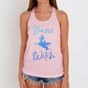 Basic Witch Funny Halloween Party Costume Funny Gift Women's Knotted Racerback Tank