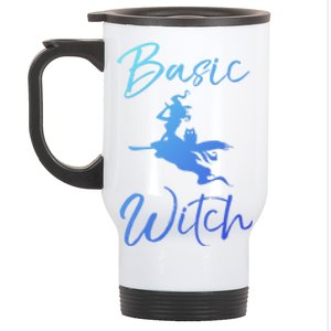 Basic Witch Funny Halloween Party Costume Funny Gift Stainless Steel Travel Mug