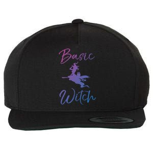 Basic Witch Funny Halloween Party Costume Funny Gift Wool Snapback Cap