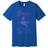 Basic Witch Funny Halloween Party Costume Funny Gift Premium T-Shirt