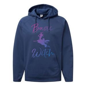 Basic Witch Funny Halloween Party Costume Funny Gift Performance Fleece Hoodie