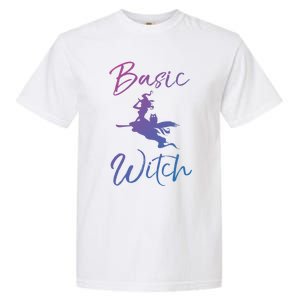 Basic Witch Funny Halloween Party Costume Funny Gift Garment-Dyed Heavyweight T-Shirt