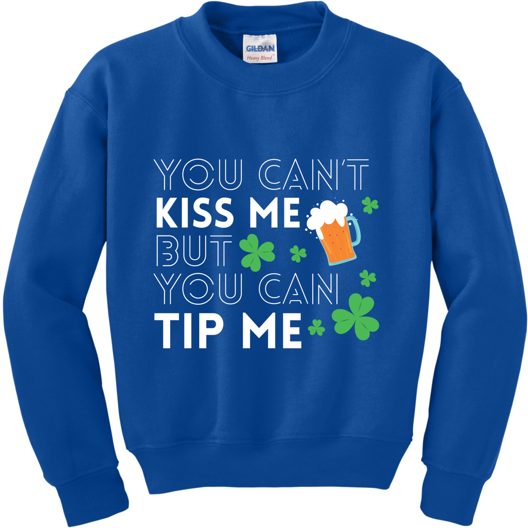 Bartender Waiter Funny St Patrick's Day Waitress Server Gift Cool Gift Kids Sweatshirt