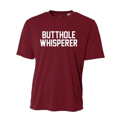 Butthole Whisperer Funny Sarcastic Joke Performance Sprint T-Shirt