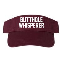 Butthole Whisperer Funny Sarcastic Joke Visor