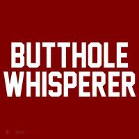 Butthole Whisperer Funny Sarcastic Joke Visor