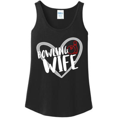 Bowling Wife Funny Bowler Bowling Gift Ladies Essential Tank