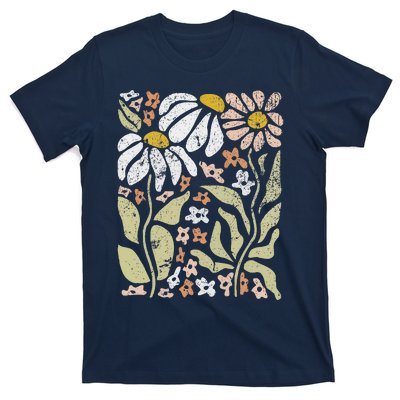 Boho Wildflowers Floral Nature Flower For Wo Nature Lover T-Shirt