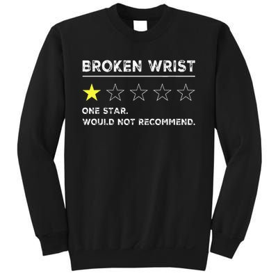 Broken Wrist Funny Get Well Soon Gag Recovery Sweatshirt