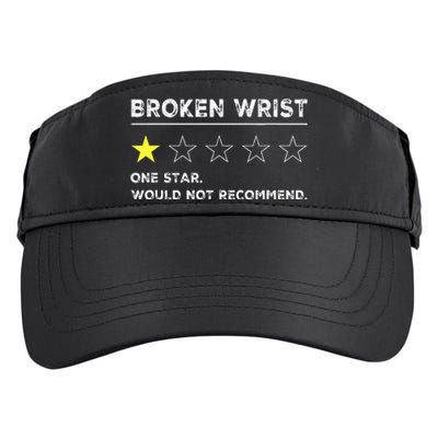 Broken Wrist Funny Get Well Soon Gag Recovery Adult Drive Performance Visor