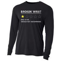 Broken Wrist Funny Get Well Soon Gag Recovery Cooling Performance Long Sleeve Crew