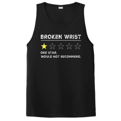 Broken Wrist Funny Get Well Soon Gag Recovery PosiCharge Competitor Tank