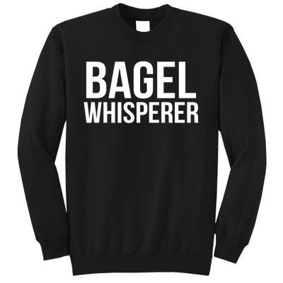 Bagel Whisperer Funny Lover Baking Baker Gift Christmas Gift Sweatshirt