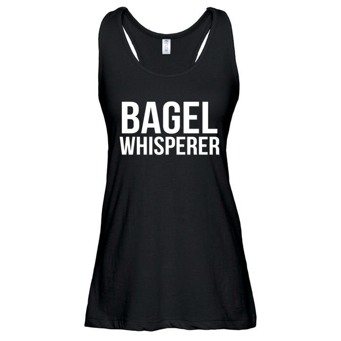 Bagel Whisperer Funny Lover Baking Baker Gift Christmas Gift Ladies Essential Flowy Tank