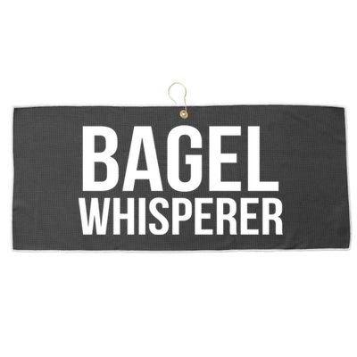 Bagel Whisperer Funny Lover Baking Baker Gift Christmas Gift Large Microfiber Waffle Golf Towel