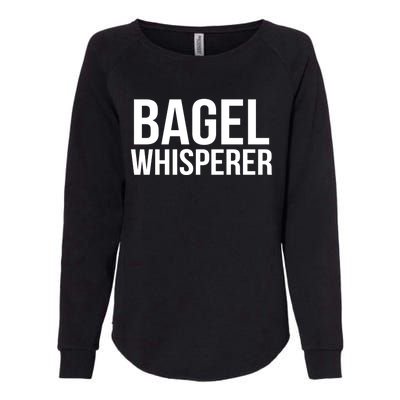 Bagel Whisperer Funny Lover Baking Baker Gift Christmas Gift Womens California Wash Sweatshirt