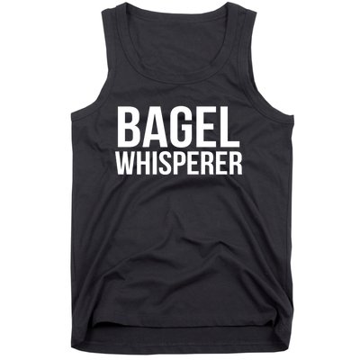 Bagel Whisperer Funny Lover Baking Baker Gift Christmas Gift Tank Top