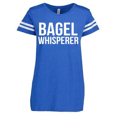 Bagel Whisperer Funny Lover Baking Baker Gift Christmas Gift Enza Ladies Jersey Football T-Shirt