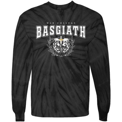 Basgiath War Fourth Wing Dragon Rider Tie-Dye Long Sleeve Shirt