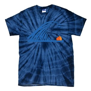 Blue Wave For Kamala Harris Trump Funny Tie-Dye T-Shirt