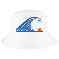 Blue Wave For Kamala Harris Trump Funny Cool Comfort Performance Bucket Hat