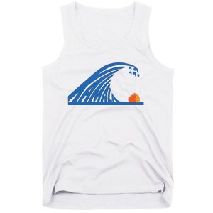 Blue Wave For Kamala Harris Trump Funny Tank Top