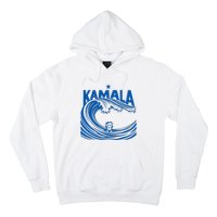 Blue Wave For Kamala Harris Trump Funny Hoodie