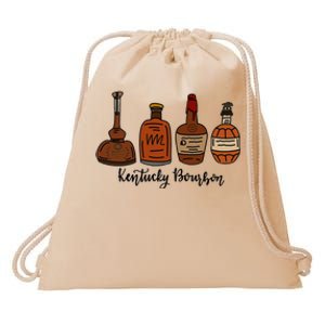 Bourbon Whiskey Favorite Bourbons Distillery Drawstring Bag