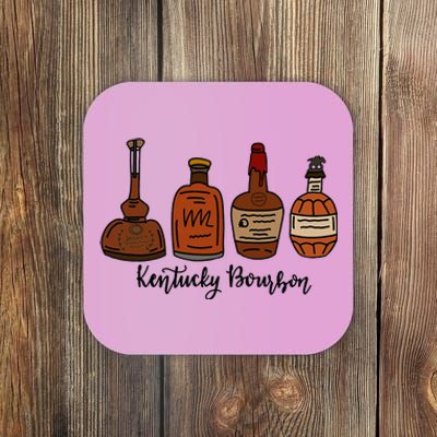 Bourbon Whiskey Favorite Bourbons Distillery Coaster