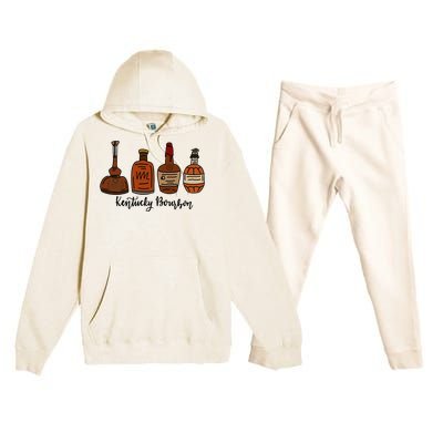 Bourbon Whiskey Favorite Bourbons Distillery Premium Hooded Sweatsuit Set