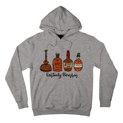 Bourbon Whiskey Favorite Bourbons Distillery Tall Hoodie