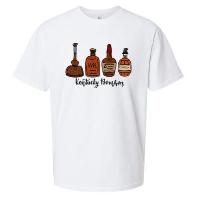 Bourbon Whiskey Favorite Bourbons Distillery Sueded Cloud Jersey T-Shirt