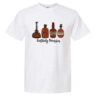 Bourbon Whiskey Favorite Bourbons Distillery Garment-Dyed Heavyweight T-Shirt