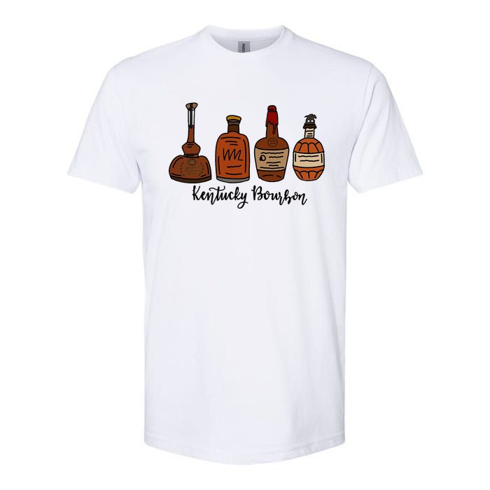 Bourbon Whiskey Favorite Bourbons Distillery Softstyle CVC T-Shirt