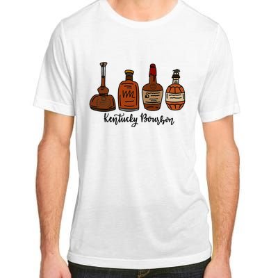 Bourbon Whiskey Favorite Bourbons Distillery Adult ChromaSoft Performance T-Shirt