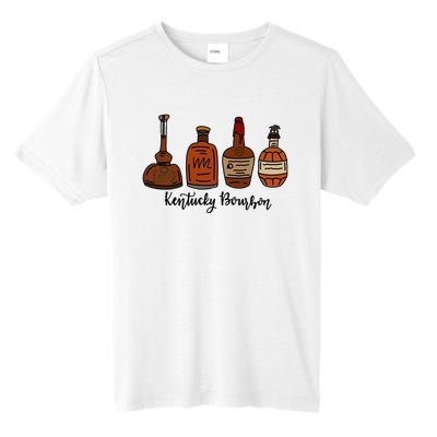 Bourbon Whiskey Favorite Bourbons Distillery Tall Fusion ChromaSoft Performance T-Shirt