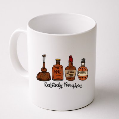 Bourbon Whiskey Favorite Bourbons Distillery Coffee Mug