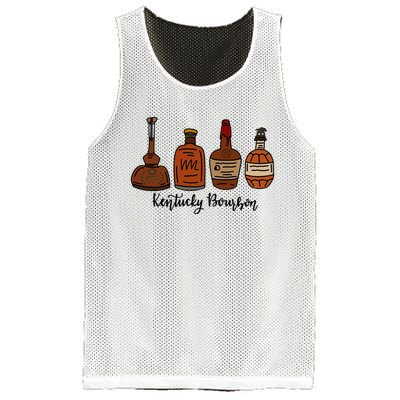 Bourbon Whiskey Favorite Bourbons Distillery Mesh Reversible Basketball Jersey Tank