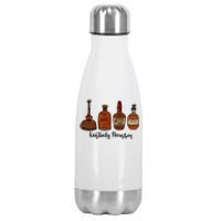 Bourbon Whiskey Favorite Bourbons Distillery Stainless Steel Insulated Water Bottle