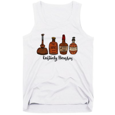 Bourbon Whiskey Favorite Bourbons Distillery Tank Top