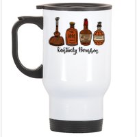 Bourbon Whiskey Favorite Bourbons Distillery Stainless Steel Travel Mug